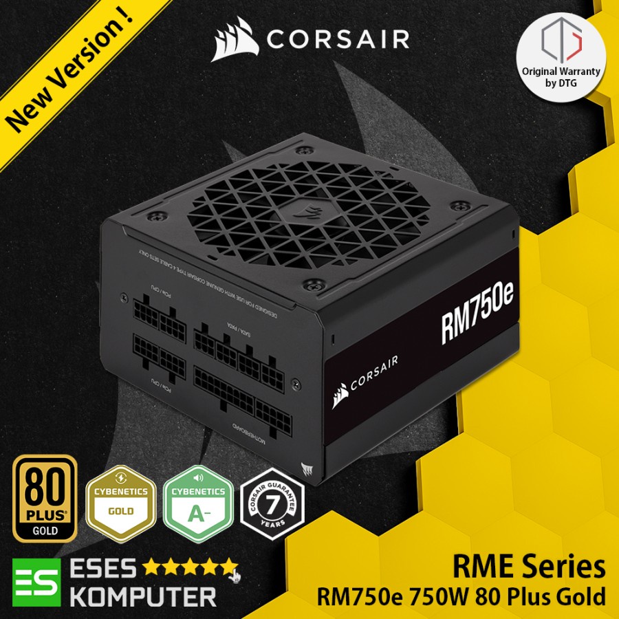 Jual Psu Corsair Rme Series Rm E Watt Plus Gold Fully Modular