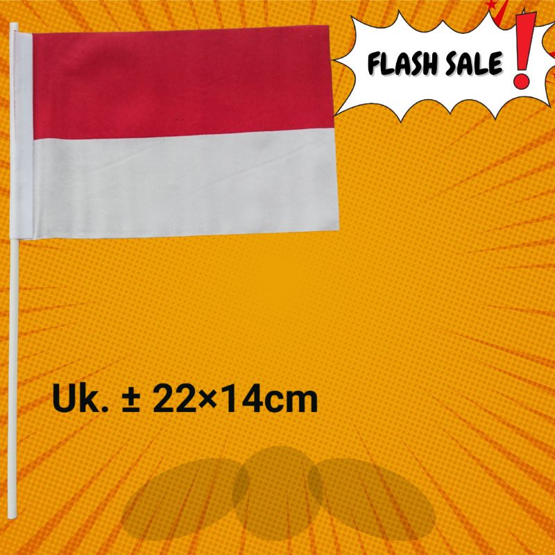 Jual Bendera Stik Indonesia Merah Putih Bendera Stik Bendera NU