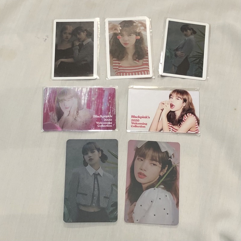 Jual Lisa Blackpink Welcoming Collection Set Shopee Indonesia