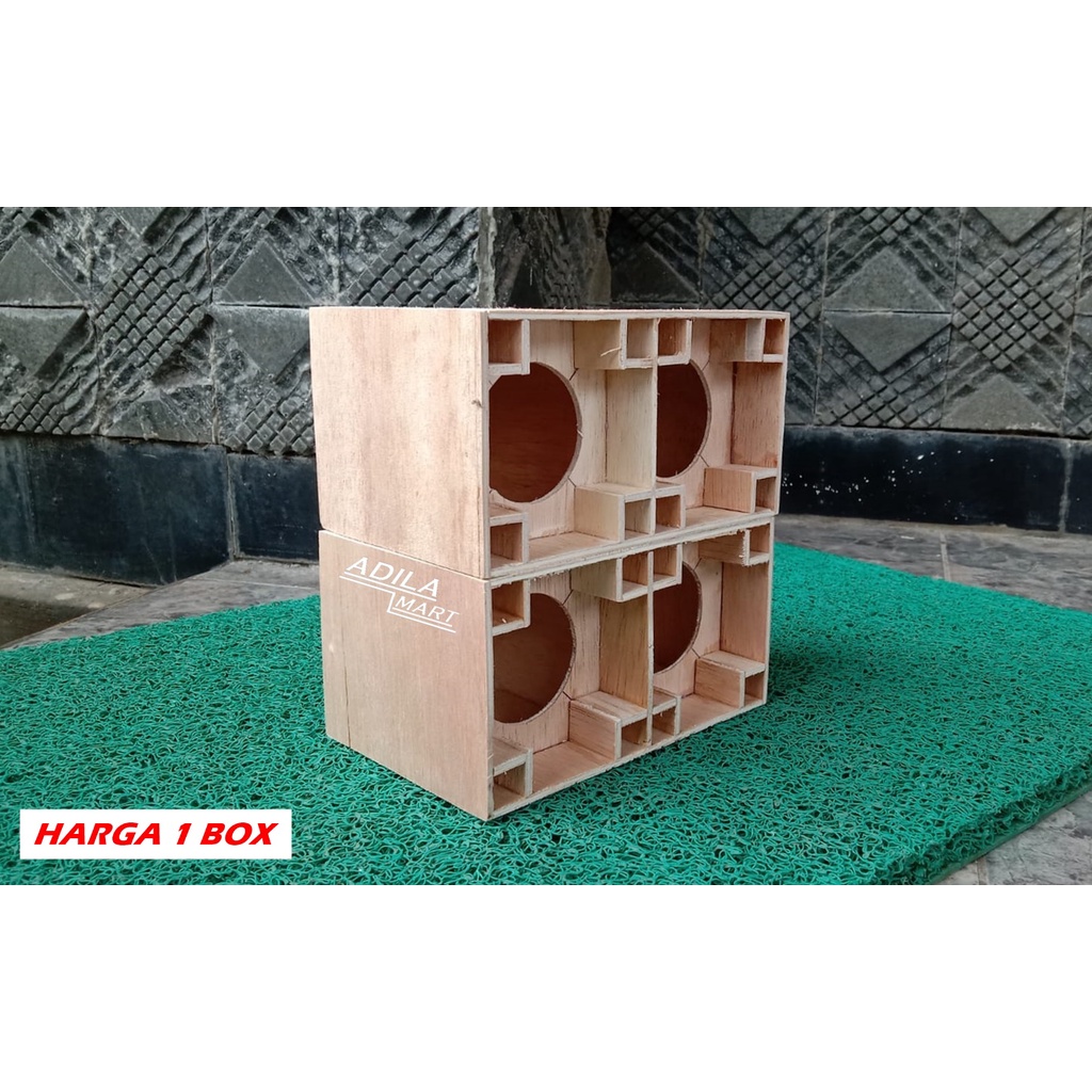 Jual Box Speaker Planar Inch Dobel Bahan Triplek Mm Shopee Indonesia