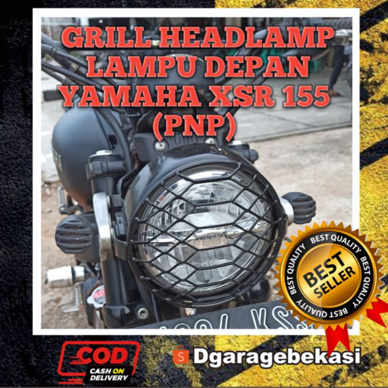 Jual Grill Headlamp Xsr Cover Pelindung Lampu Depan Yamaha Xsr