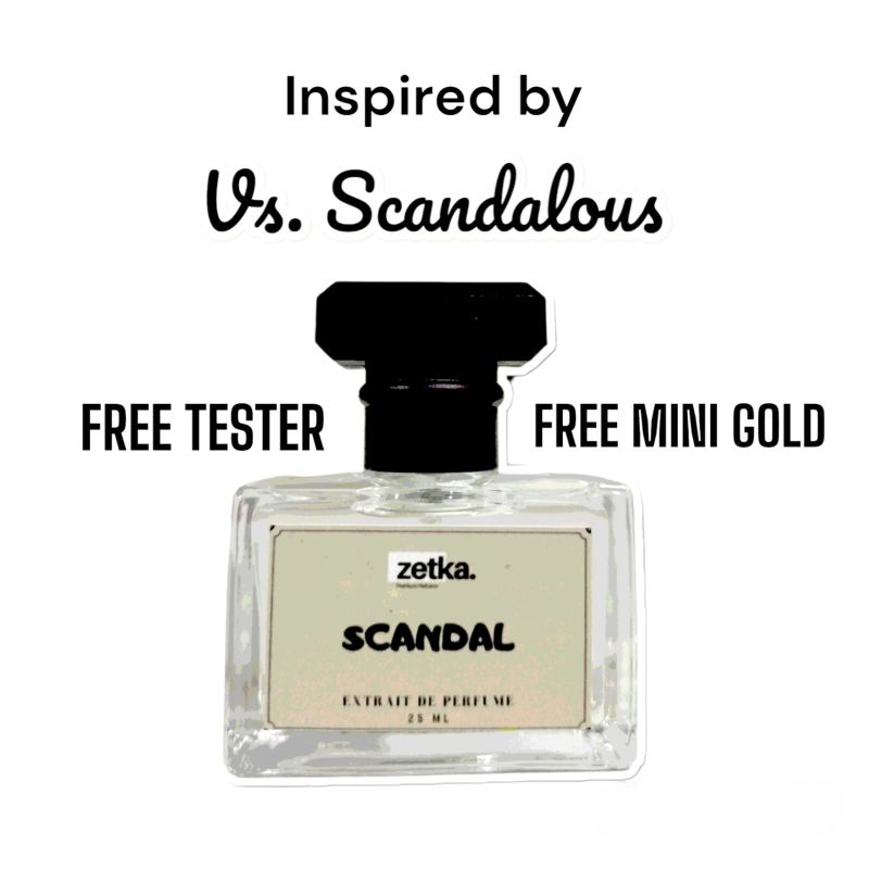 Jual Inspired By VS SCANDALOUS Zetka Perfume Parfum Refill