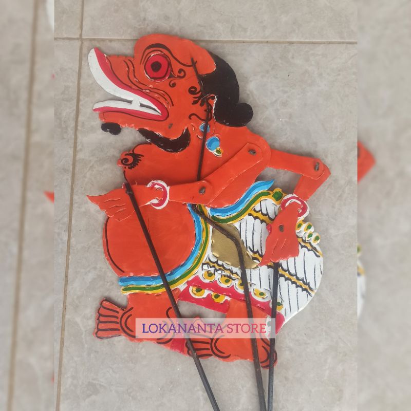 Jual Togog Dan Bilung Tokoh Wayang Kulit Wayang Bahan Kertas Karton