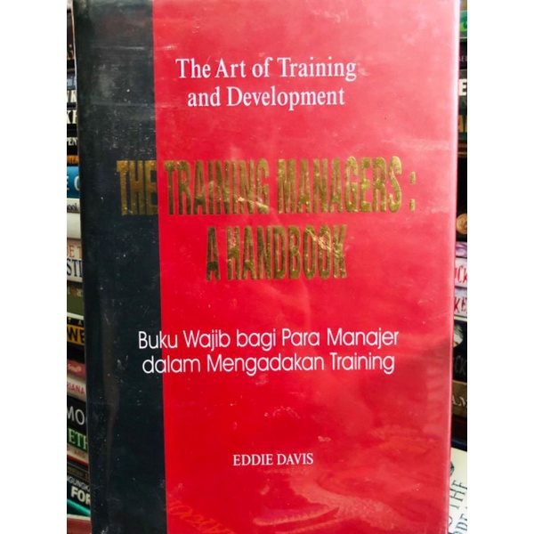 Jual Buku Motivasi Pengembangan Diri Menejemen The Art Of Training