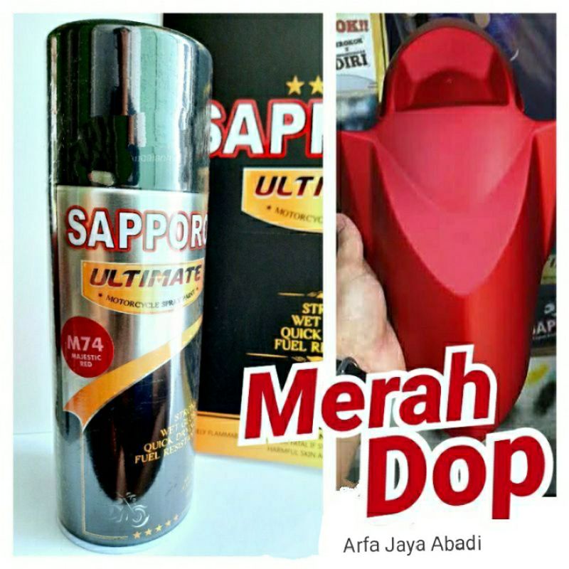 Jual Pilox Sapporo Sapporo Ultimate Majestic Red Merah PCX M74 400ml