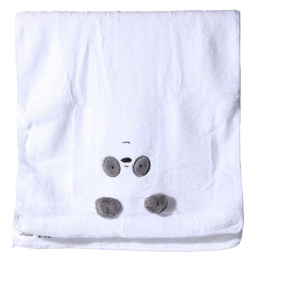 Jual ALI390 MINISO Handuk Muka Face Towels We Bare Bears Coral Fleece