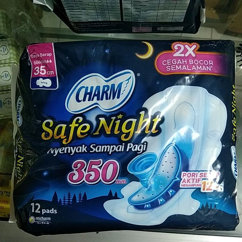 Jual Charm Safe Night Wing Cm Isi Cm Isi Pads Nyenyak