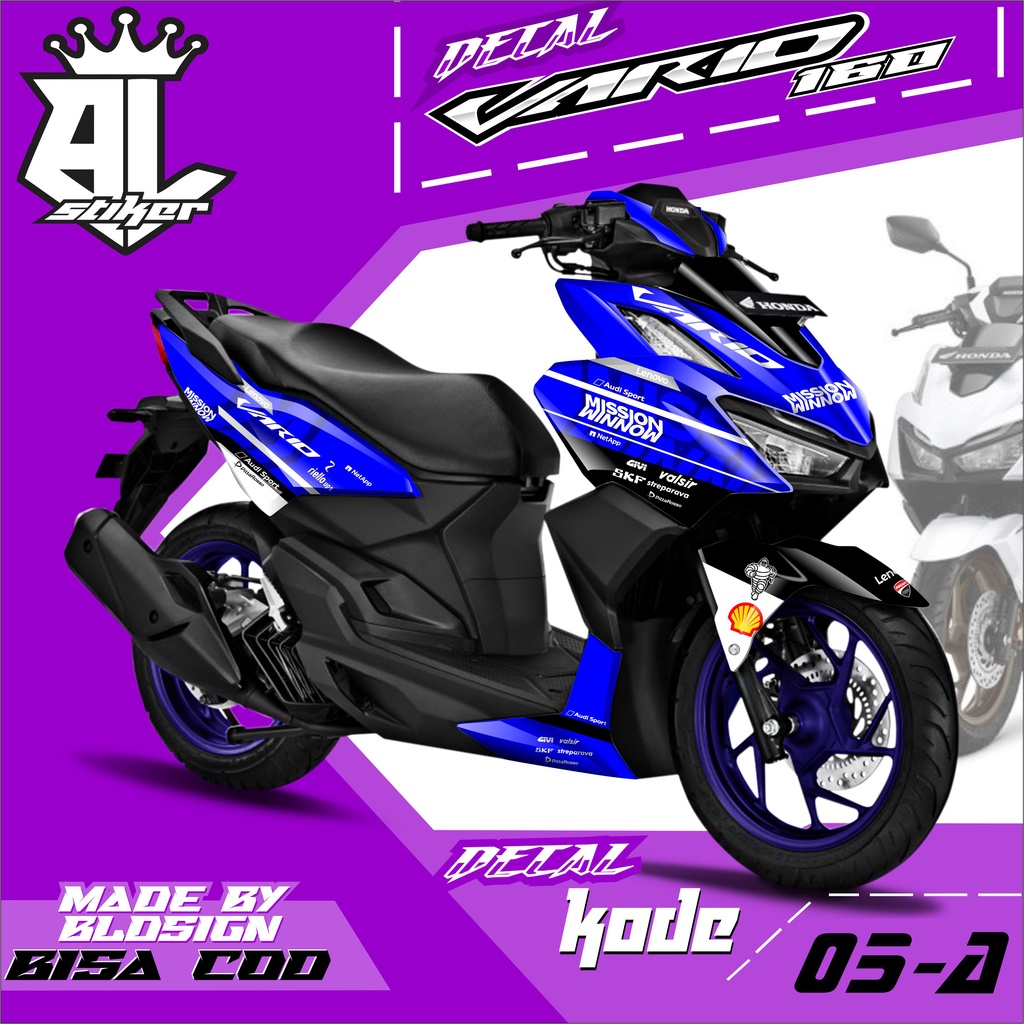 Jual Langka Decal Sticker Honda Vario New Abs Non Abs Fullbody