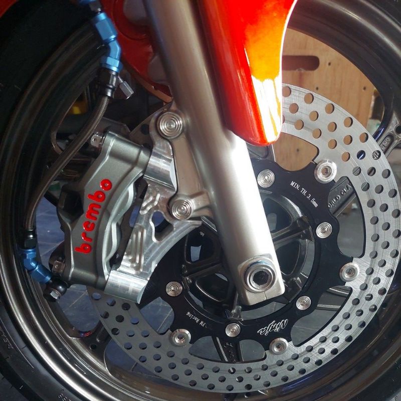 Jual Breket Ninja Rr Kaliper Brembo Original Picth Disc Ukuran