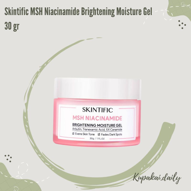 Jual Skintific Msh Niacinamide Brightening Moisture Gel Gr Shopee