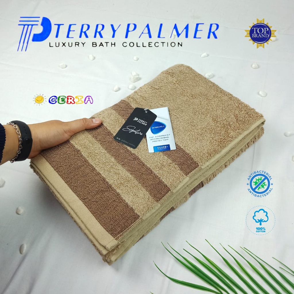 Jual Handuk Polos Terry Palmer Tebal Dewasa Mandi Signature Atala