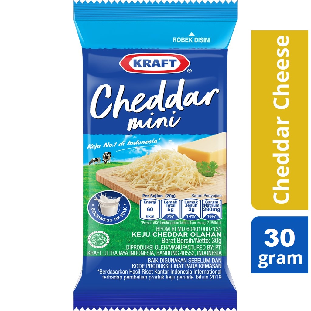 Jual Kraft Cheddar Keju Mini Renceng Gr Shopee Indonesia