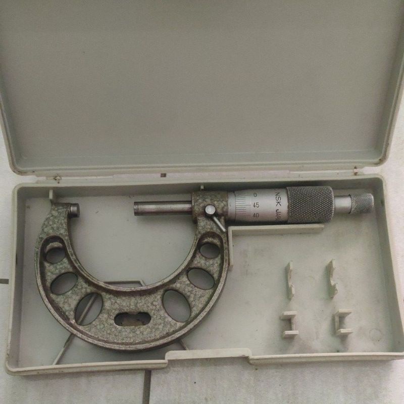 Jual Micrometer Outside Nsk Japan Mm Micrometer Luar Nsk