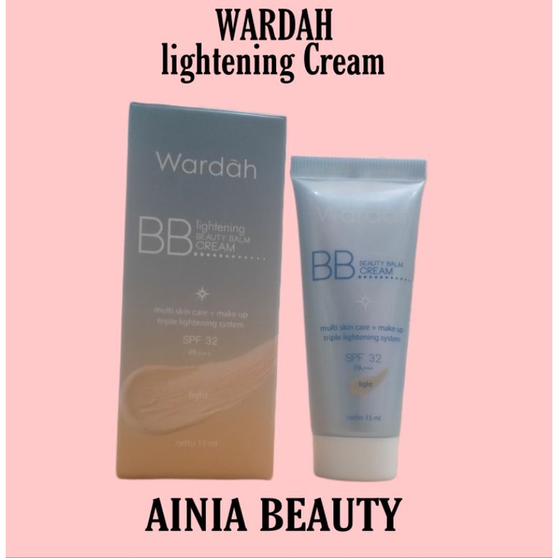 Jual Wardah Lightning BB Cream Light 15ml Shopee Indonesia