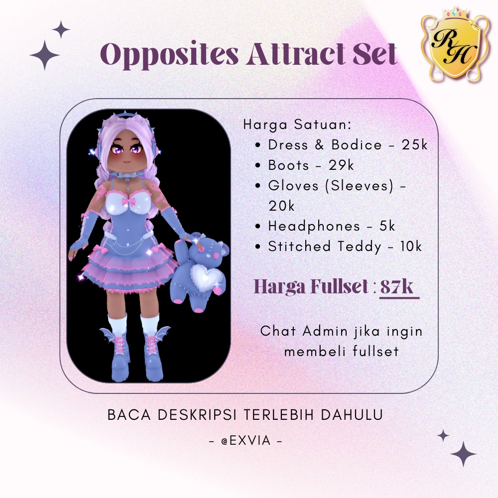 Jual Opposites Attract Set Royale High Shopee Indonesia