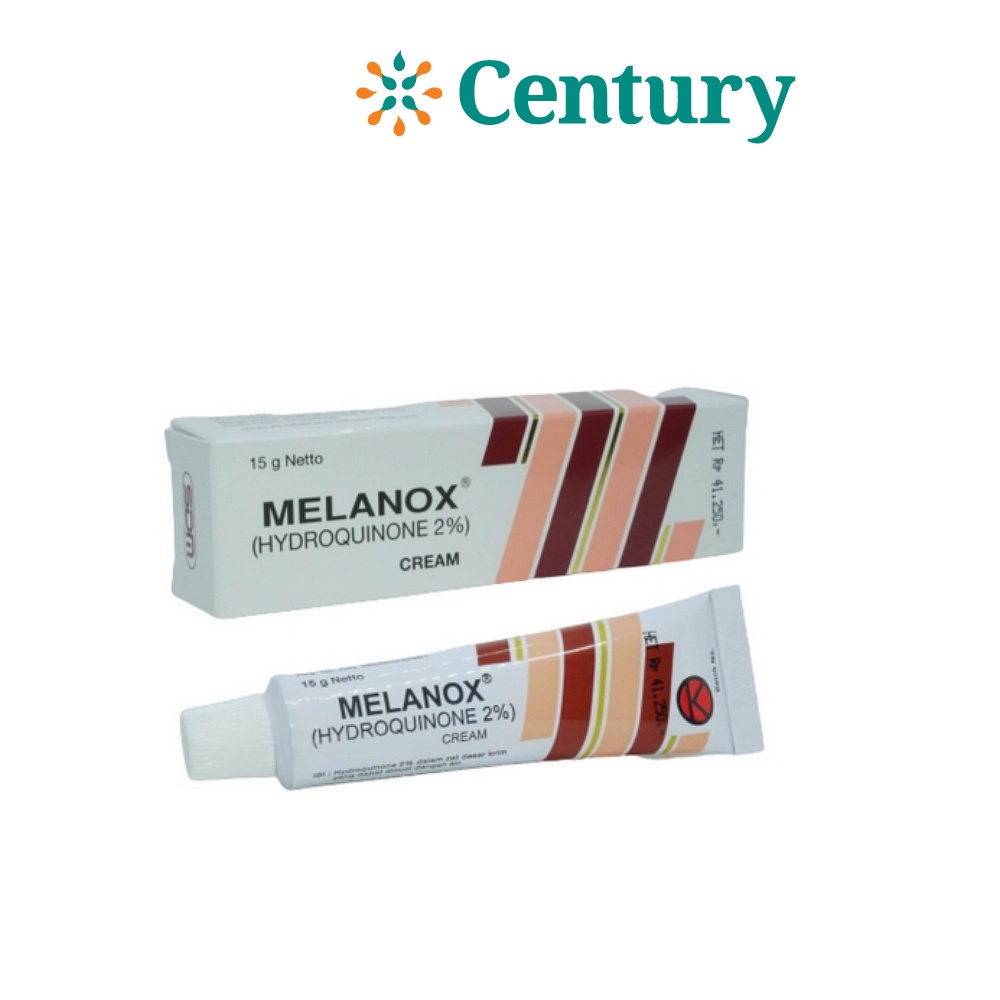 Jual MELANOX CREAM 15 GRAM HIDROKUINON BINTIK HITAM FLEK HITAM