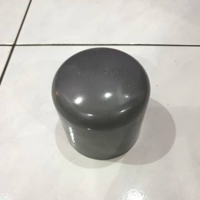 Jual Dop Pvc Aw Rucika Cap Tutup Pipa Pvc Polos Tanpa Drat Inch