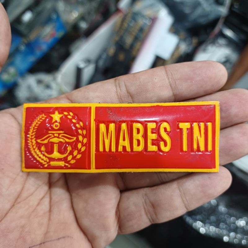 Jual Stiker Plat Motor Mabes TNI Shopee Indonesia