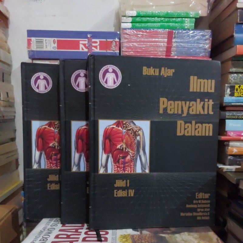 Jual BUKU ORIGINAL BUKU AJAR ILMU PENYAKIT DALAM JILID 1 3 EDISI IV ARU