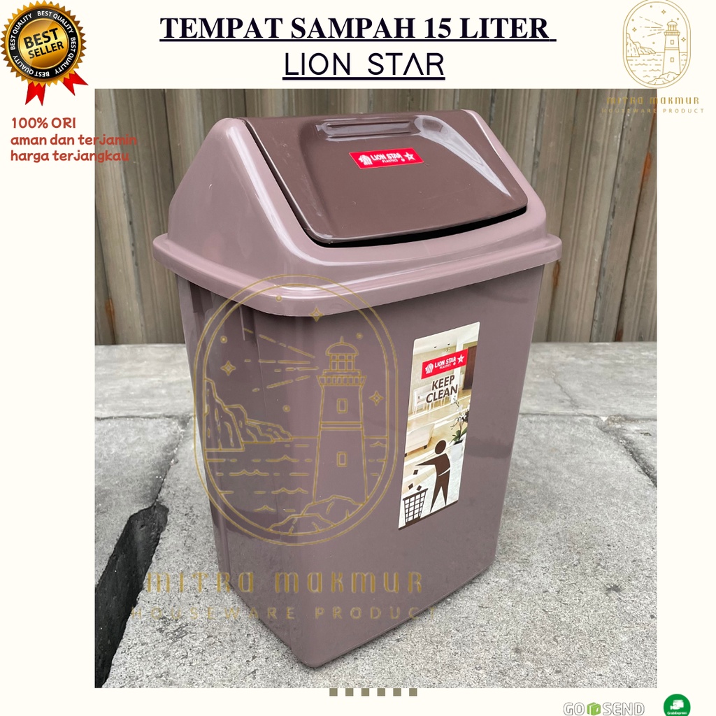 Jual Tempat Sampah Mpw Silver Abu L L L L L L L L L