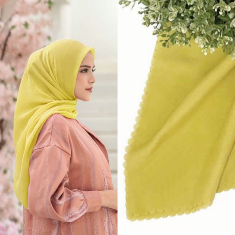 Jual Sale Hijab Voal Hienaa Cod Kerudung Voal Polos Segi Empat