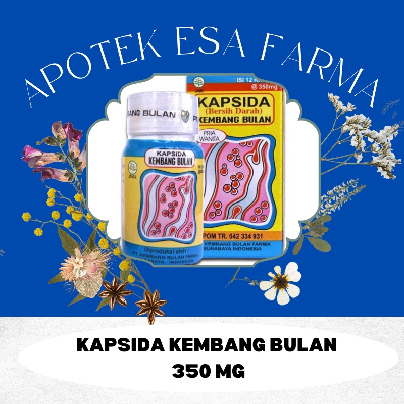 Jual Kapsida Kembang Bulan Kapsul Obat Gatal Bisul Jerawat Dan