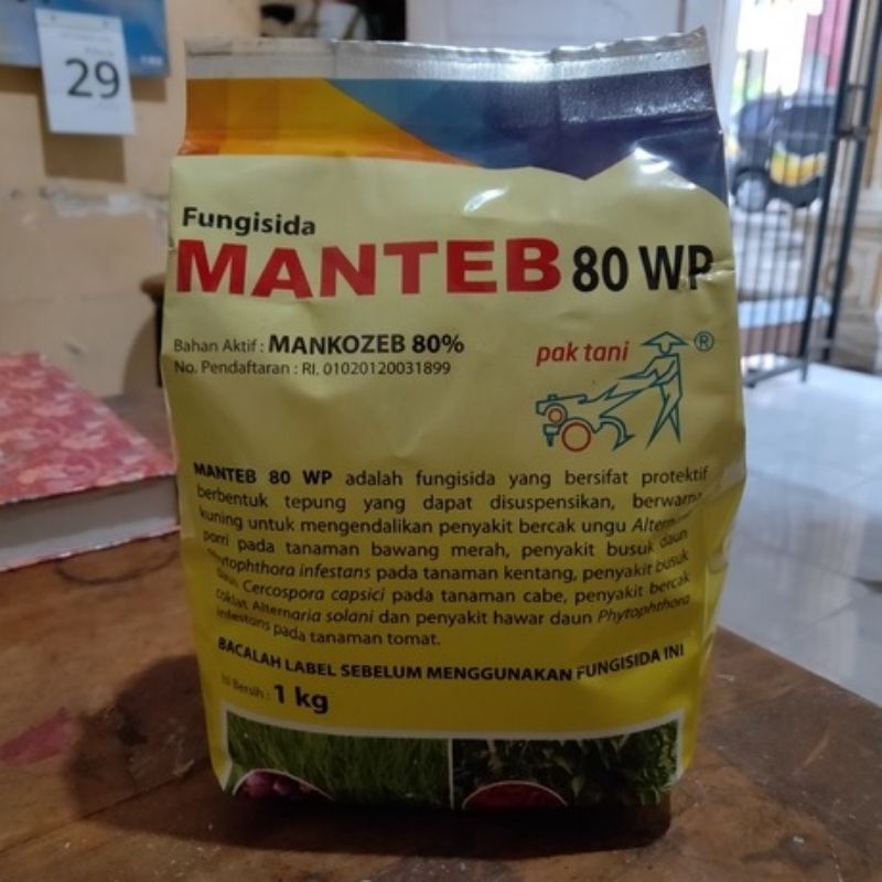 Jual Fungisida Manteb 80WP 1kg Shopee Indonesia