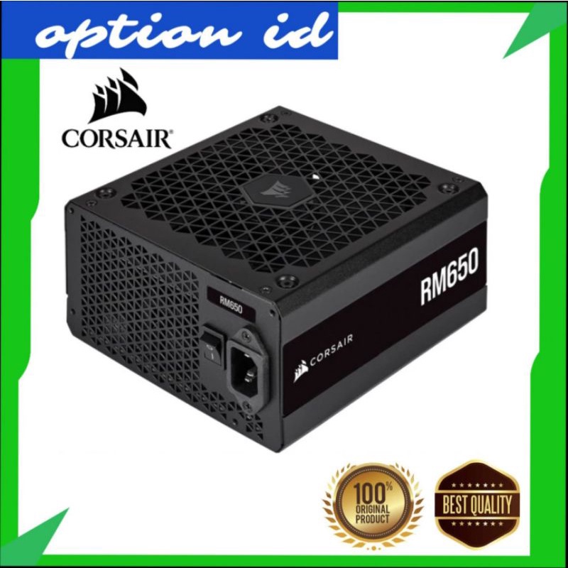 Jual Power Supply CORSAIR RM650 Black PSU 650W 80 Gold 650 Watt