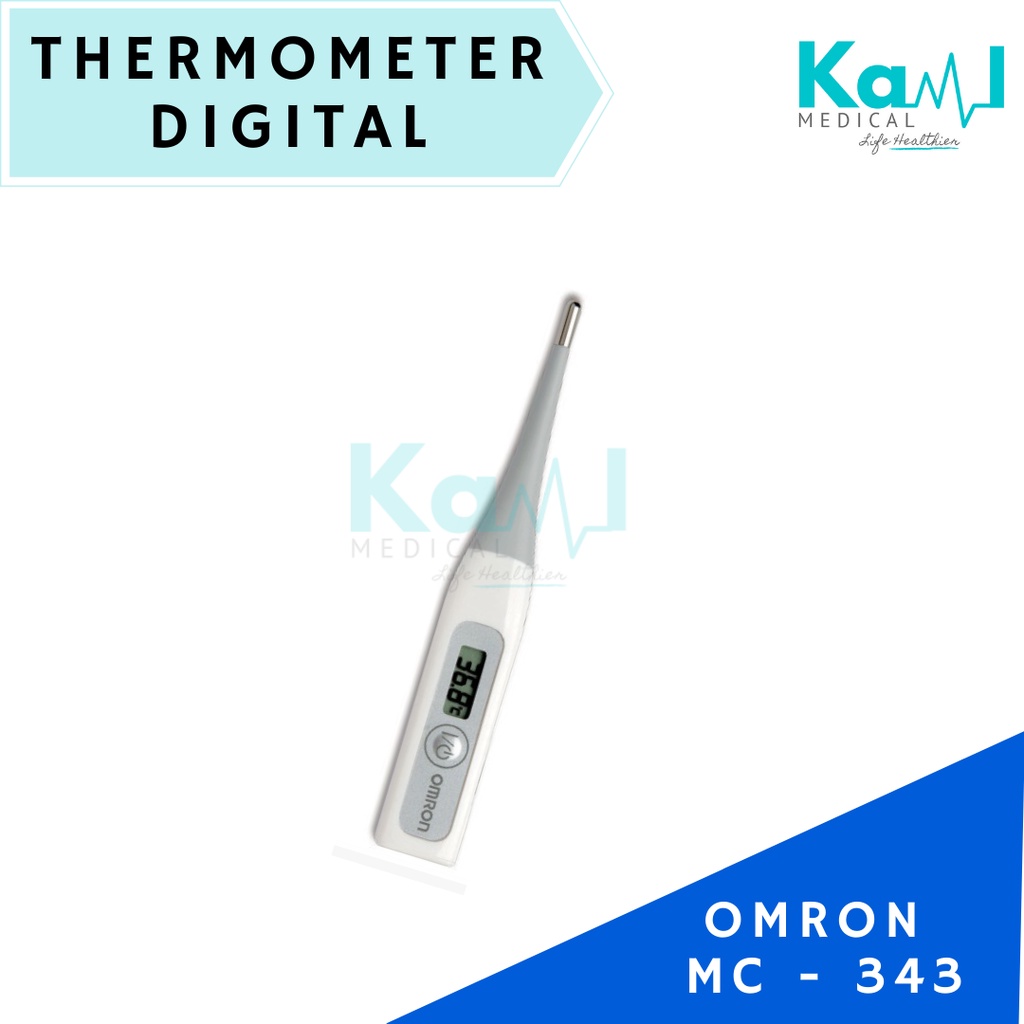 Jual Omron Thermometer Digital MC 343 Termometer Pensil Ketiak