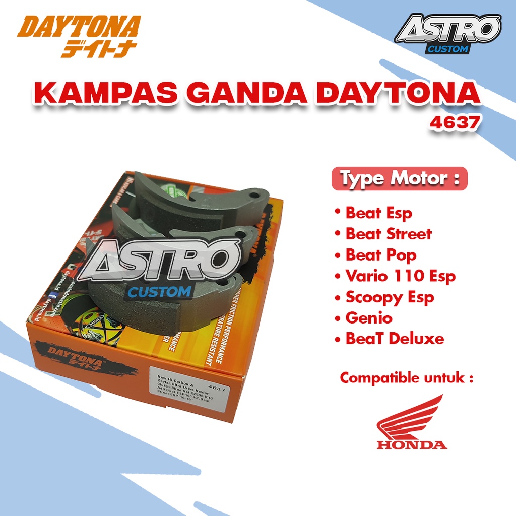 Jual Kampas Ganda Daytona 4637 BeaT Fi ESP Scoopy Fi ESP Genio BeaT