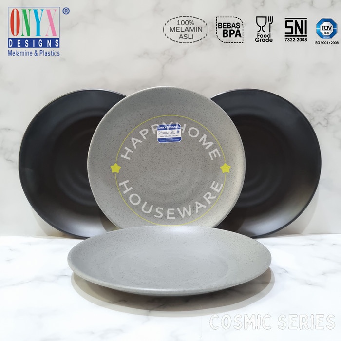 Jual ONYX Cosmic Series Plate Dinner 10in Piring Ceper Makan Melamin