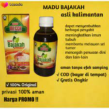 Jual Madu Bajakah Borneo Ml Original Barcode Garansi Asli Ori