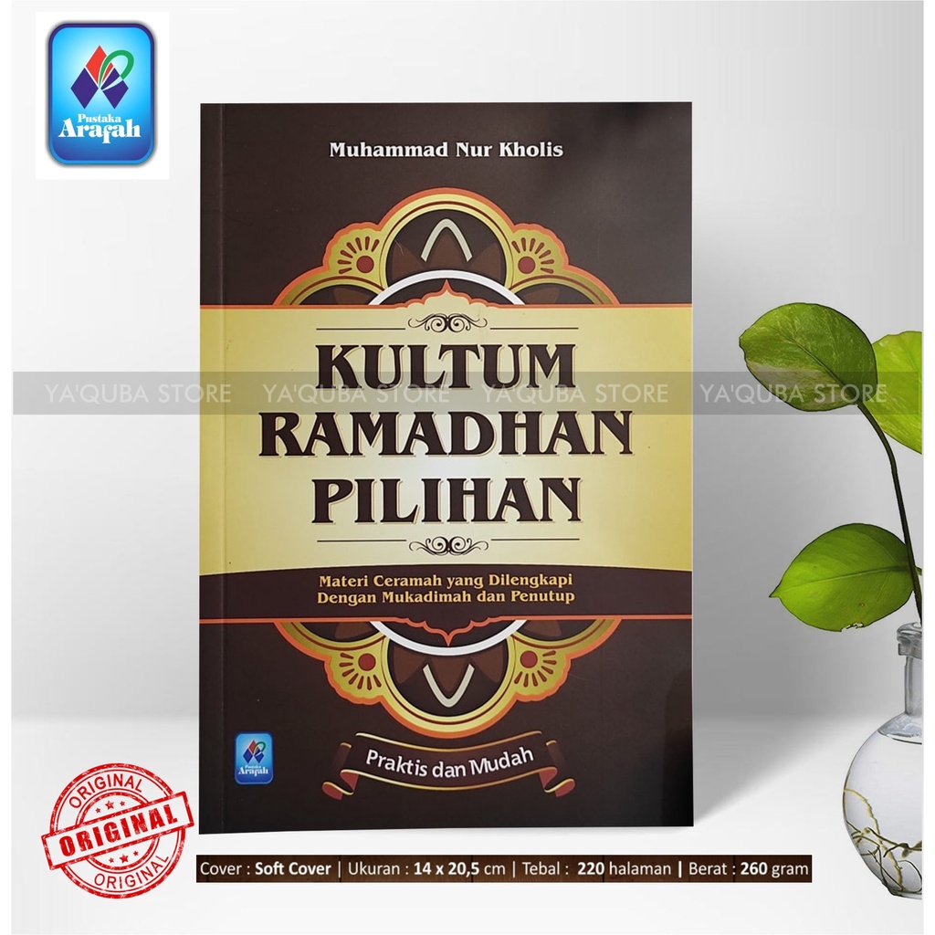 Jual Arafah Buku Panduan Materi Kultum Ramadhan Pilihan Praktis