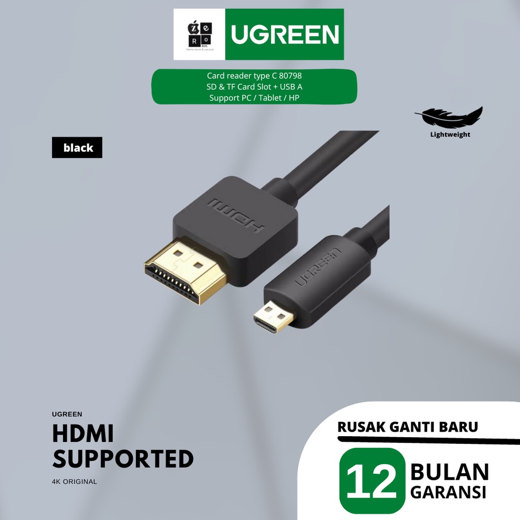 Jual UGREEN Kabel HDMI To HDMI Ultra HD 4K 8K UGREEN Kabel HDMI To VGA