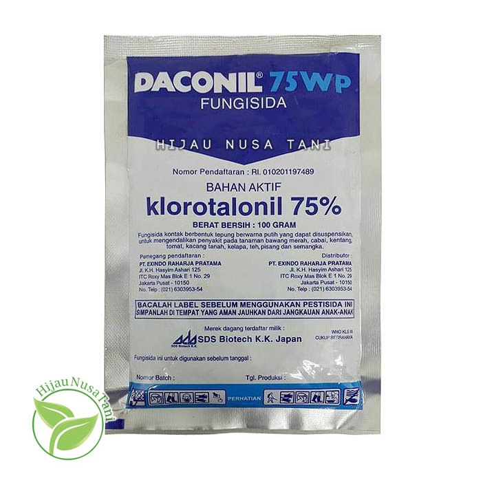 Jual Fungisida Daconil Wp Gram Anti Jamur Pestisida Tanaman