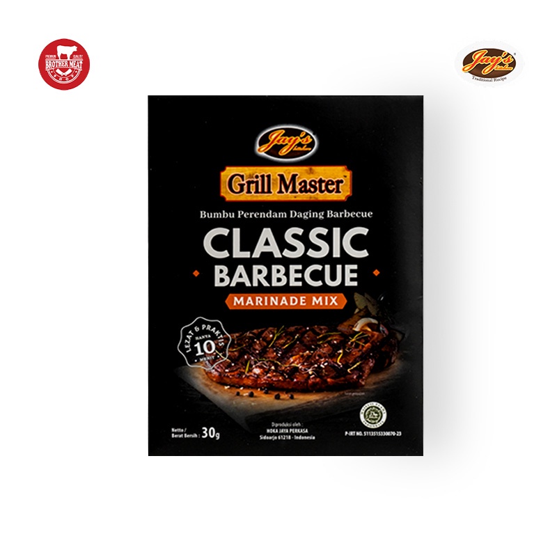 Jual Jay S Kitchen Grill Master Marinade Mix Classic Barbecue Halal