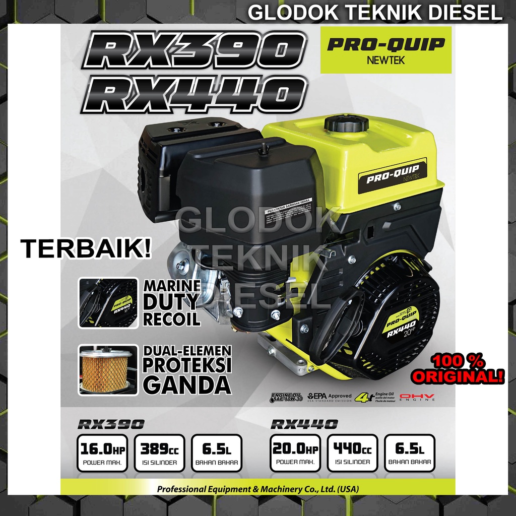 Jual Proquip Mesin Penggerak Bensin Hp Pk Rx Gasoline Engine