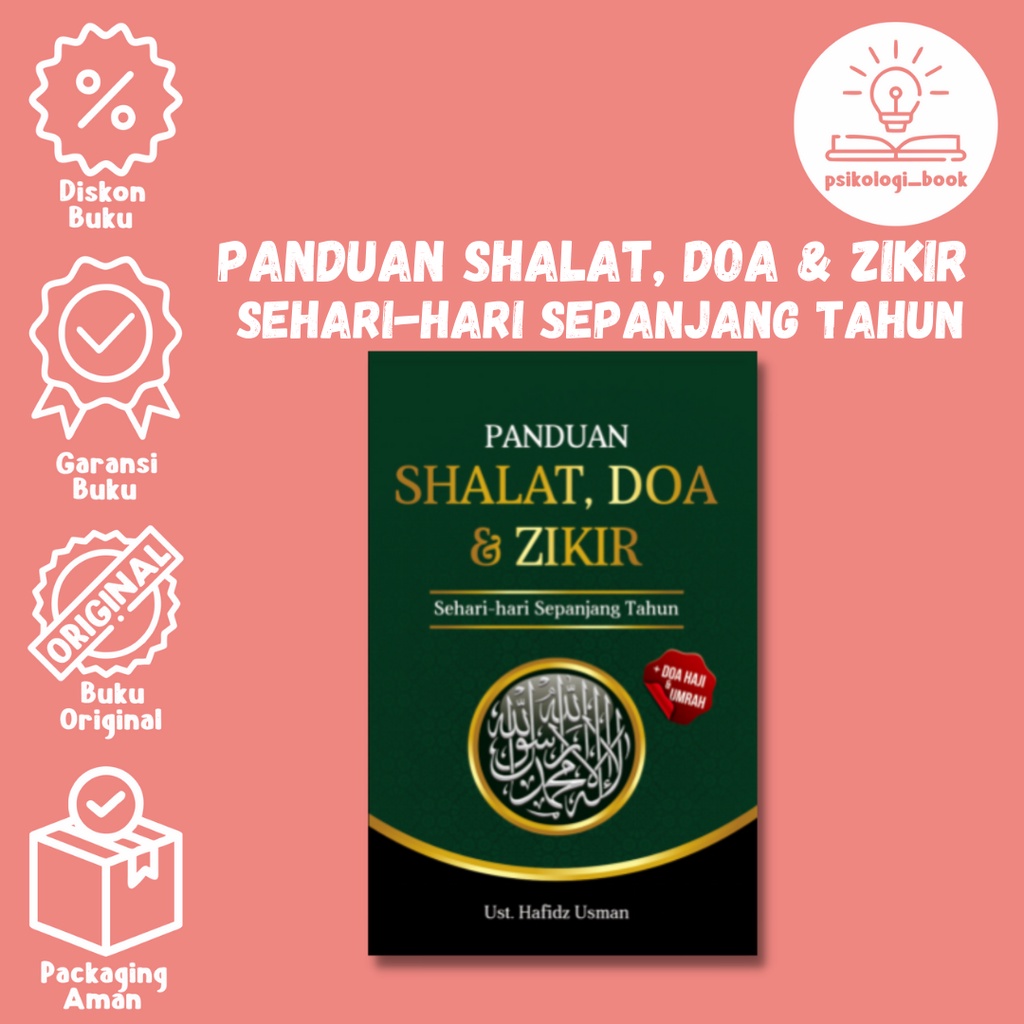 Jual Panduan Shalat Doa Zikir Sehari Hari Sepanjang Tahun Ust