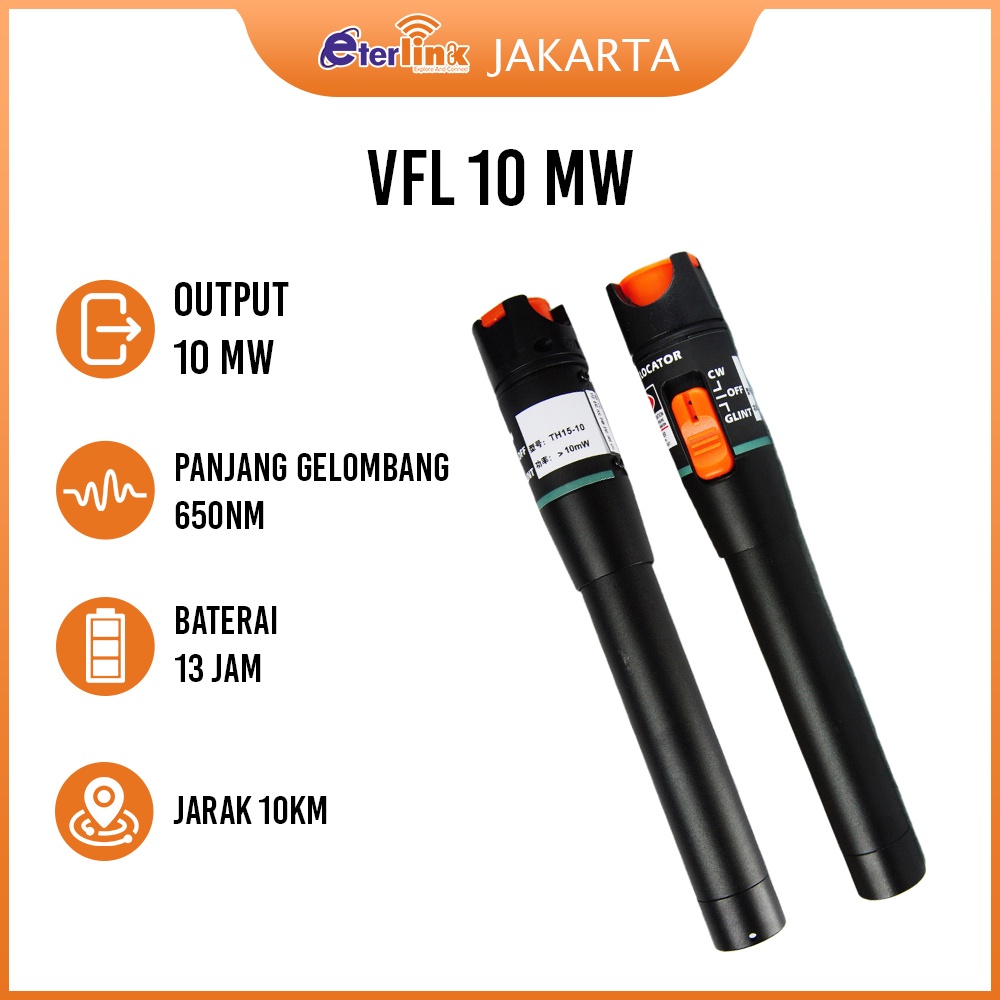 Jual Stok BanyakVisual Fault Locator VFL FO Optik Senter Optik Laser