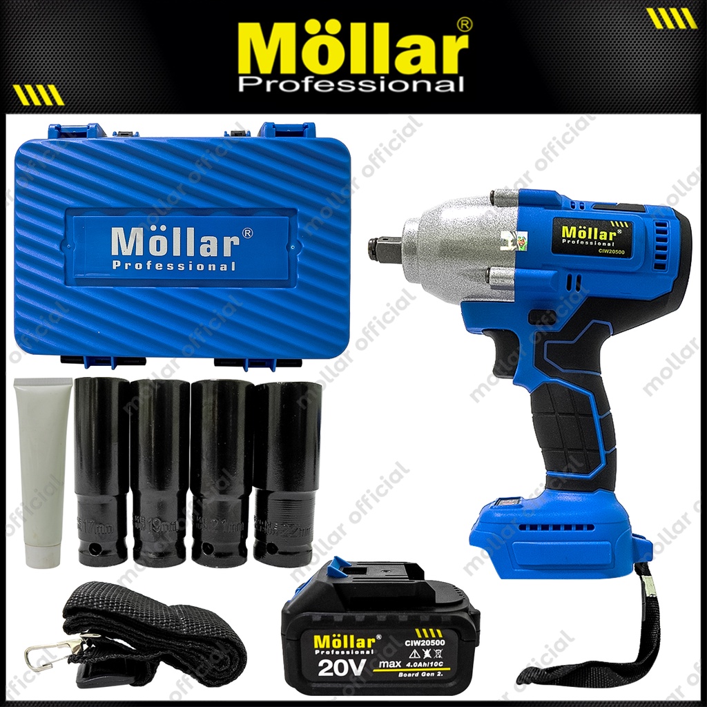 Jual Mollar Ciw Mesin Buka Baut Baterai V Bor Cordless Impact