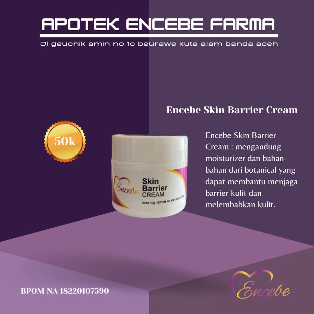 Jual Encebe Skin Barrier Cream Shopee Indonesia