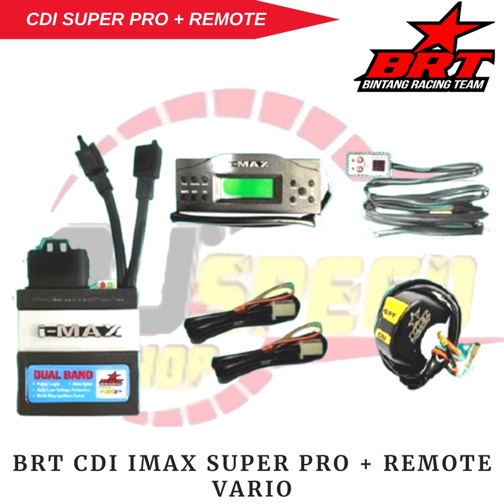 Jual BRT Racing CDI IMAX Super Pro Remote Vario 110 Karbu 45171202