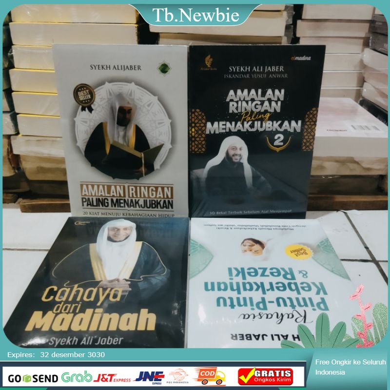 Jual Paket 4 Buku Amalan Ringan Paling Menajubkan 1 2 Cahaya