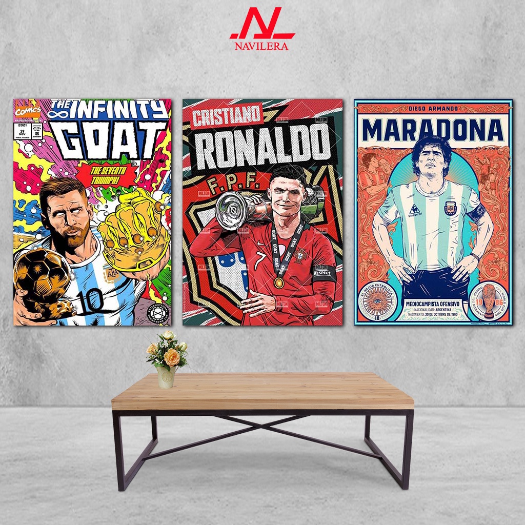 Jual Navilera Hiasan Dinding Kamar Poster Kayu Komik Legenda