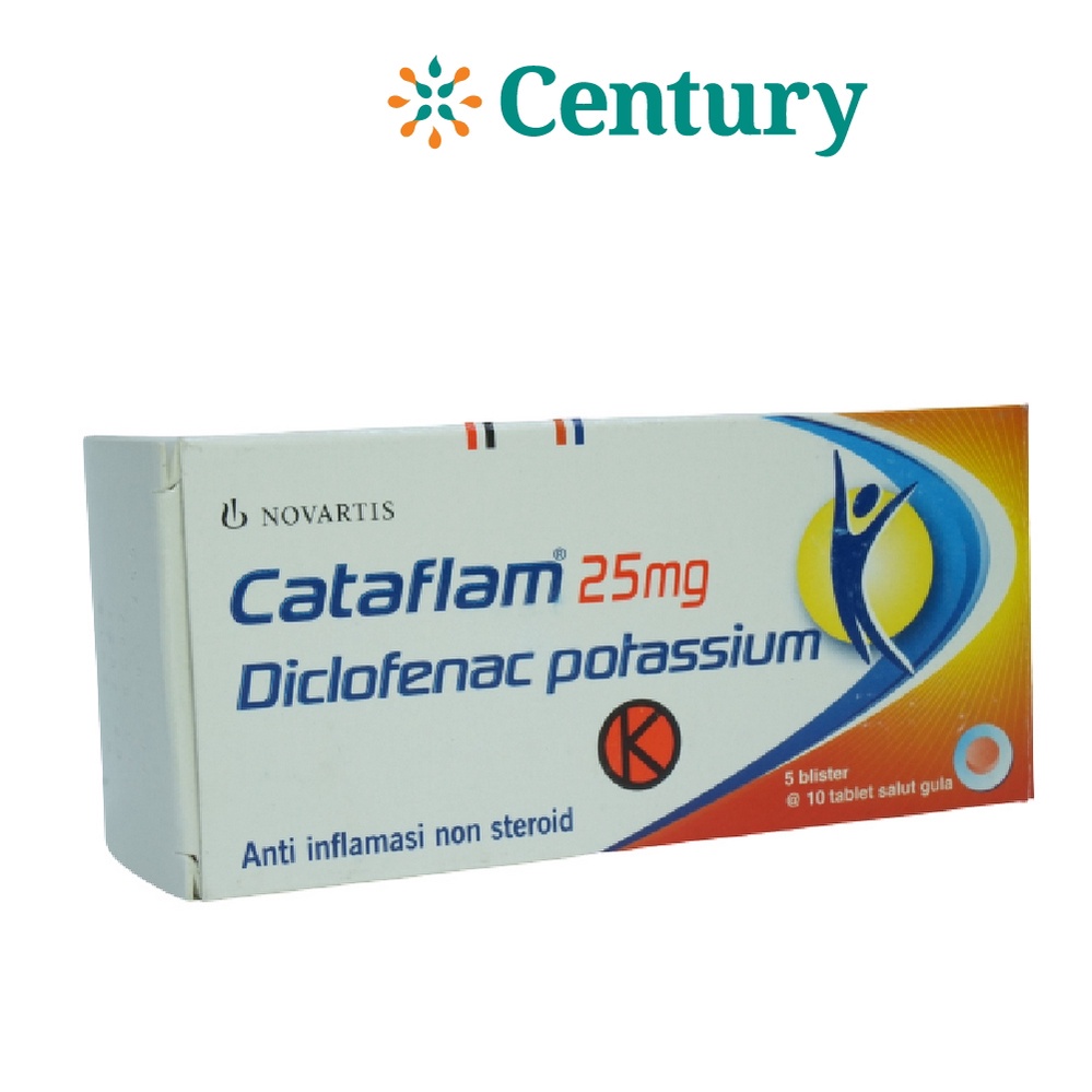 Jual Cataflam Mg Blister Isi Tablet Kalium Diklofenak Nyeri