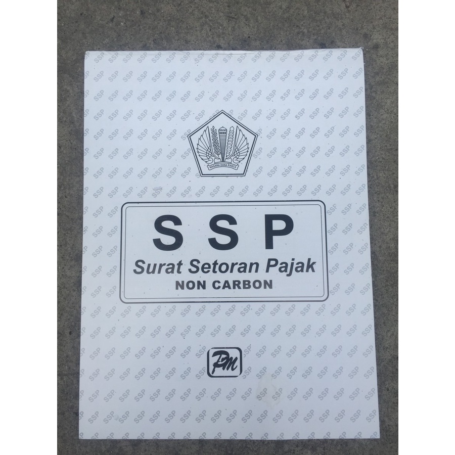 Jual Surat Setoran Pajak SSP 5 Rangkap Shopee Indonesia