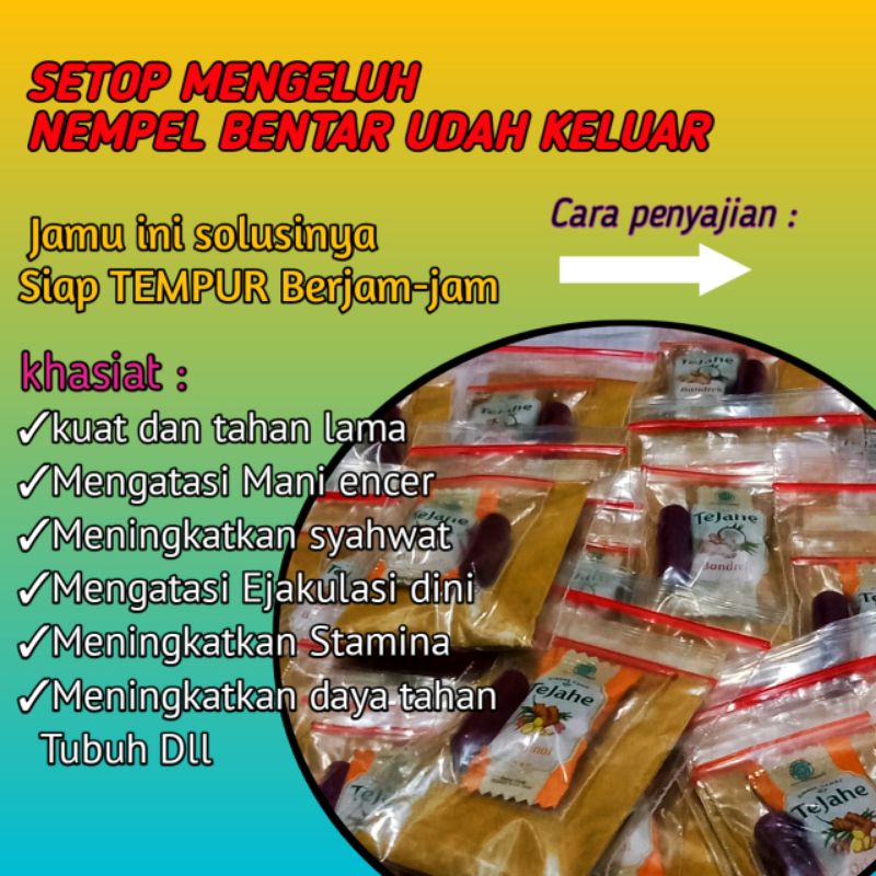 Jual Jamu Kuat Pria Tahan Lama Obat Herbal Ramuan Kesehatan Seksual