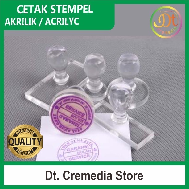 Jual Cetak Stempel Akrilik Cetak Stempel Acrylic Kotak Persegi