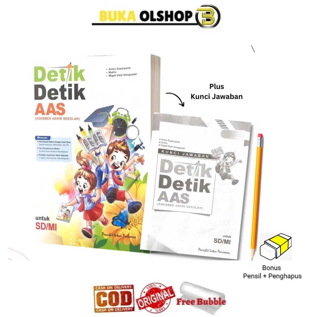 Jual Detik Detik Aas Sd Ujian Asesmen Akhir Sekolah Sd Shopee Indonesia