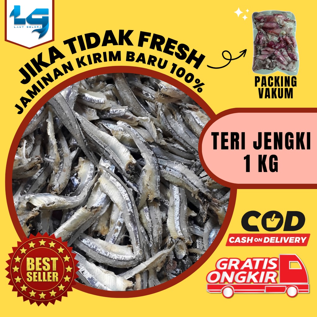 Jual Ikan Teri Jengki Belah Kualitas Super Berat Kg Shopee Indonesia